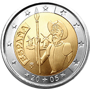 Espanha 2 Euro 2005 - Dom Quixote