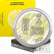 Portugal 5 Euro PROOF 2024 O Conhecimento